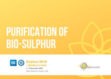 Purification of Bio-Sulphur (1)