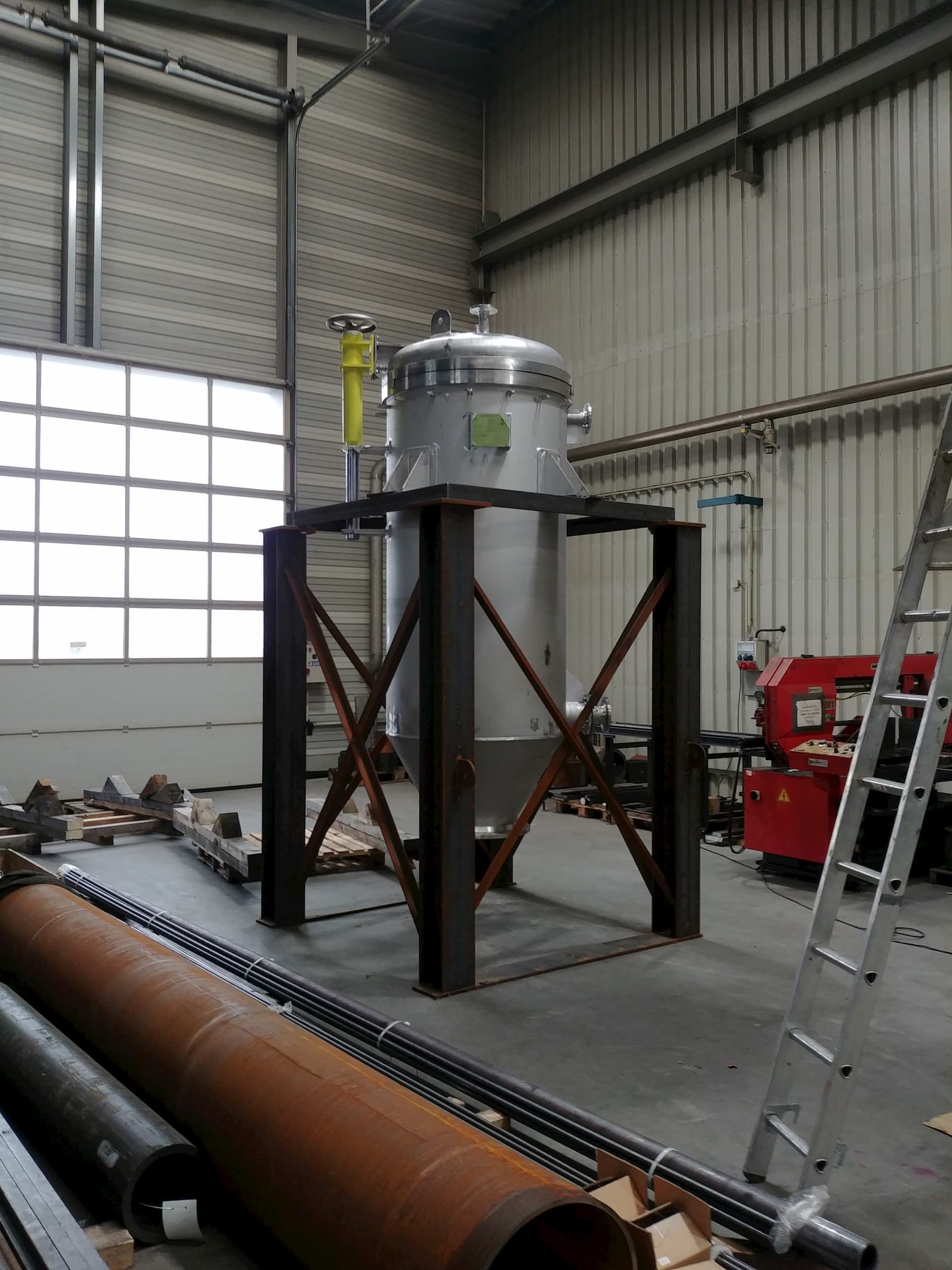 Vertical Leaf Filters (Copper Electrolyte Filtration)