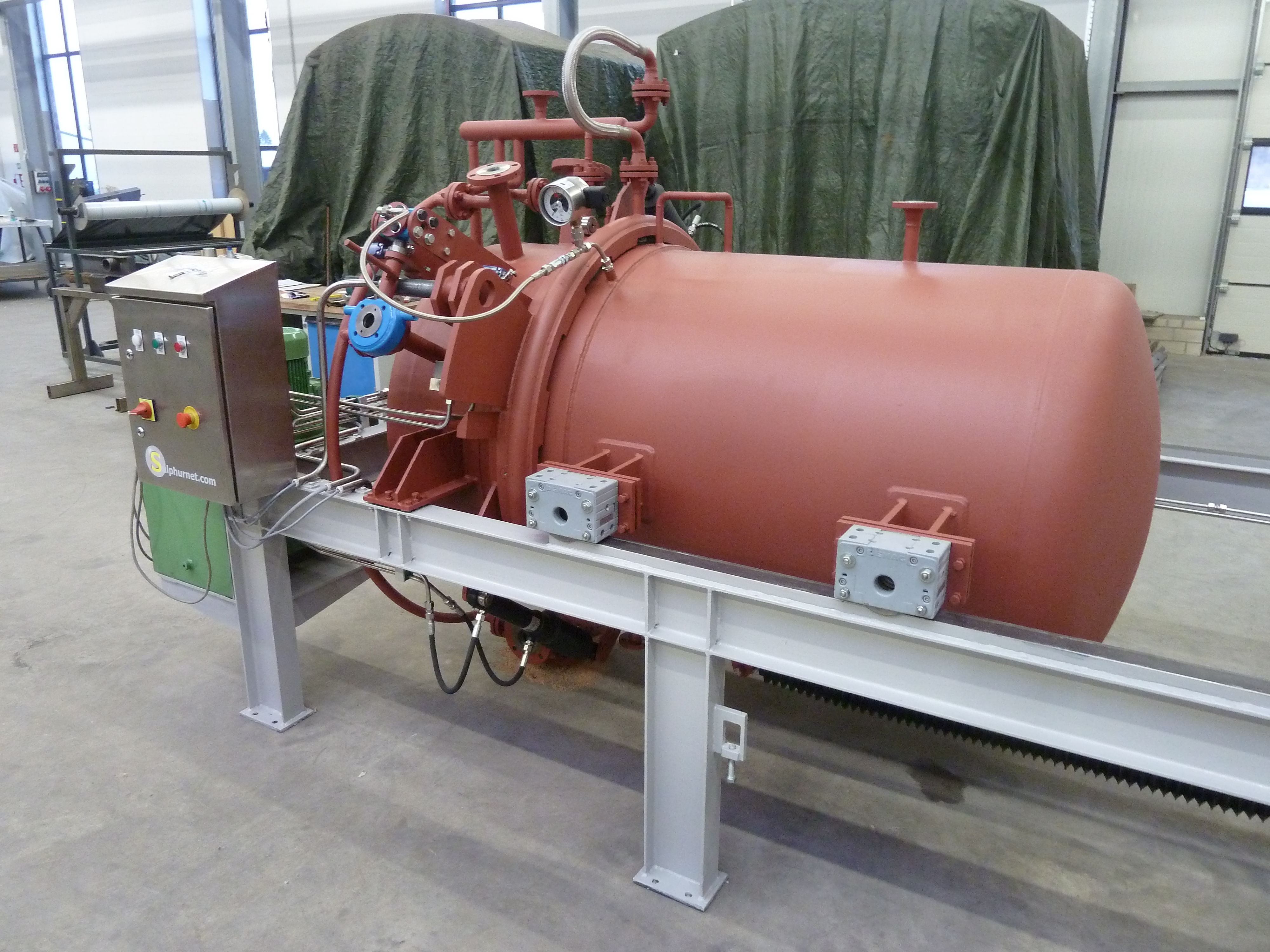 Sulphur Pressure Leaf Filter (Peru)